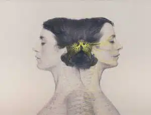 Portrait of 2 Different Woman