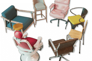  A variety of chairs arranged together symbolize connection and support in group therapy sessions in Singapore.